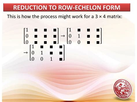 Ppt Row Echelon Form And Reduced Row Echelon Form Powerpoint