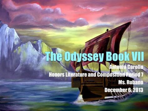 Ppt The Odyssey Book Vii Powerpoint Presentation Free Download Id