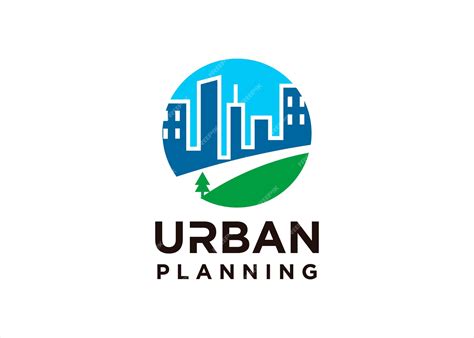 Premium Vector Urban Planning City Park Town Logo Design Template