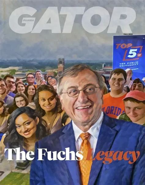 President Fuchs Legacy University Of Florida