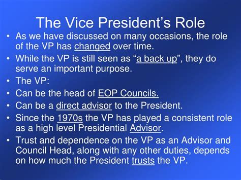 President Vp Role: Ultimate Guide