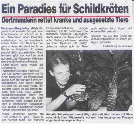 Presseseite Von Wasserschildkroete De E V