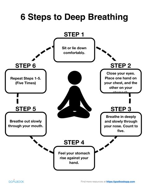 Printable Deep Breathing Exercises