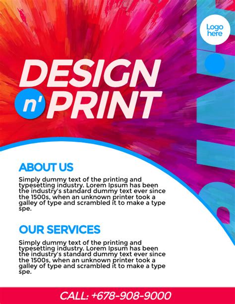 Printing And Design Samples Business Services Business Services