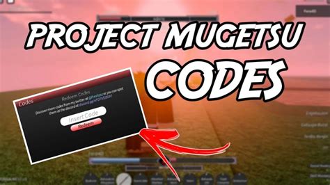 Project Mugetsu Code Todos Os Codigos Project Mugetsu Youtube