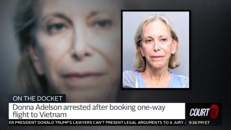 Prosecutor Donna Adelson Arrested On Jetway At Airport Court Tv Video