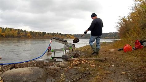 Prospecting For Gold Along The North Saskatchewan River In Alberta