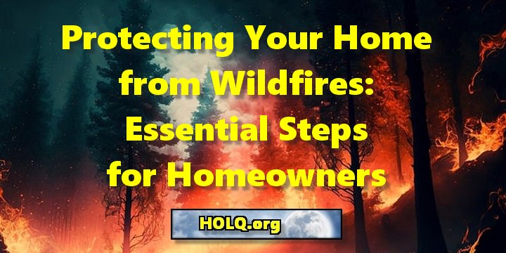 Protecting Your Home From Wildfires Essential Steps For Homeowners