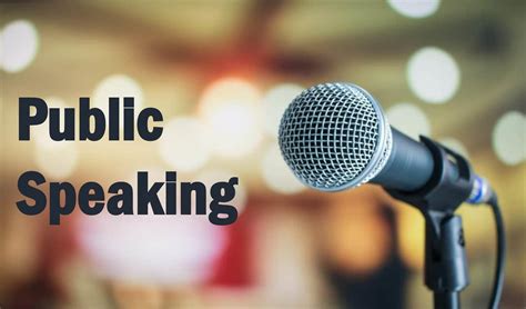 Public Speaking Tips