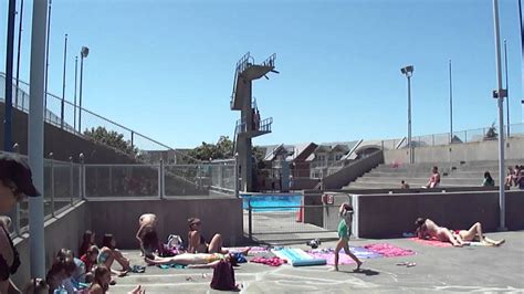 Public Swimming Pool Woodbine Youtube