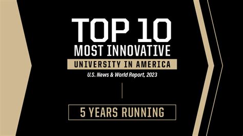 Purdue S Most Innovative Status Reaches 5 Years In U S News World