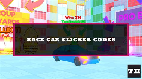 Race Car Clickers Codes Roblox Updated 2024