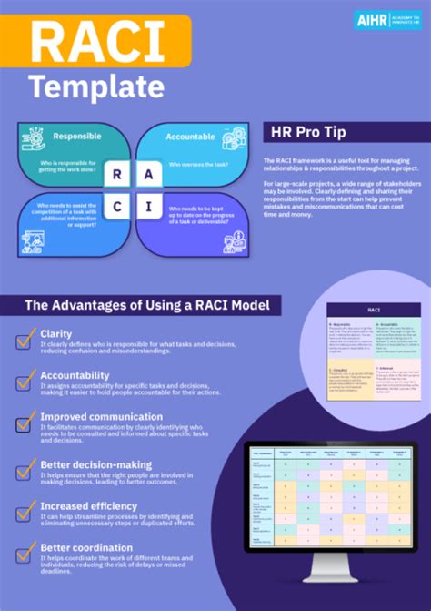 Raci Template Free Download Amp Raci Matrix Guide Aihr