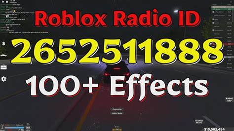 Radio Ids For Roblox