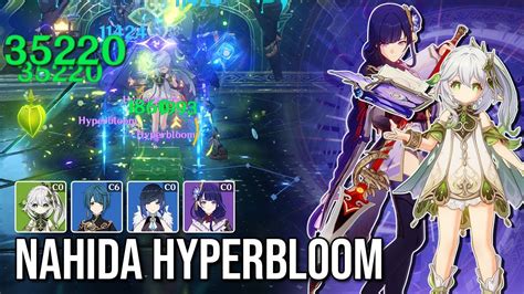 Raiden Hyper Amp Nahida Hyperbloom 3 4 Abyss 9 Gameplay With Some