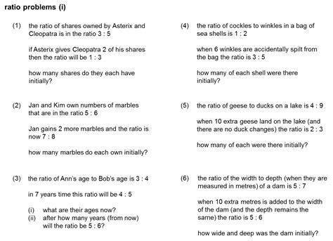 Ratio And Proportion Questions And Answers