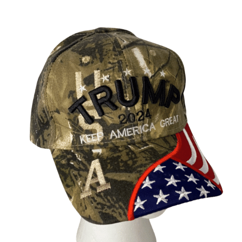 Real Camo Trump 2024 Keep America Great Hat Trump Superstore