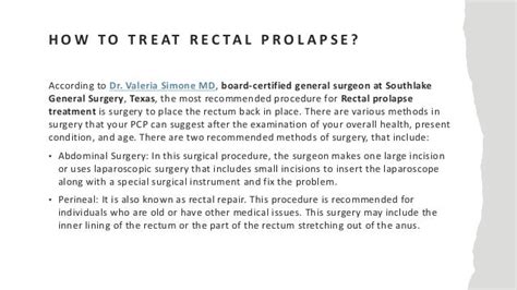 Rectal Prolapse Symptoms Causes Diagnosing Amp Treatment