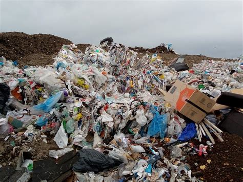 Recyclable Material At The Shepard Landfill Today R Calgary