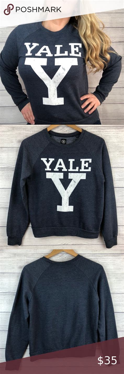 Recycled Karma Yale Collegiate Sweatshirt Sweatshirts Sweatshirt