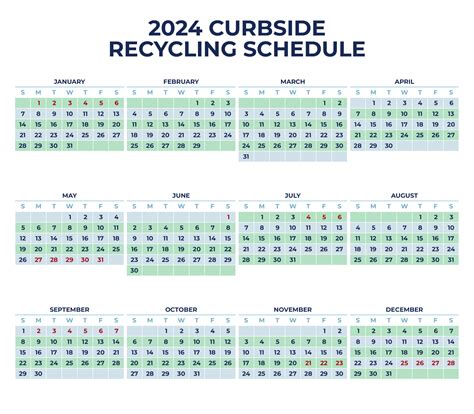 Recycling Schedule Kuerth Amp 39 S Disposal