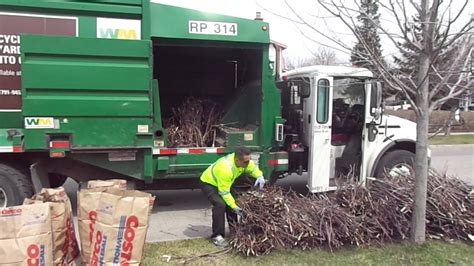 Recycling Yard Waste Toronto Canada Youtube