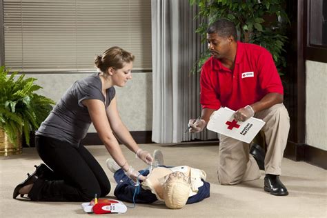 Red Cross Emergency First Aid Aed Cpr Training Courses