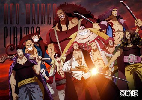 Red Hair Pirates One Piece Image By Toei Animation 3895378