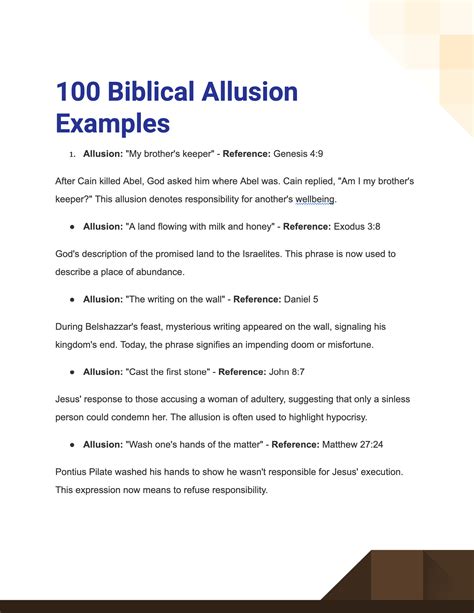 Religious Allusion 100 Examples How To Write Tips