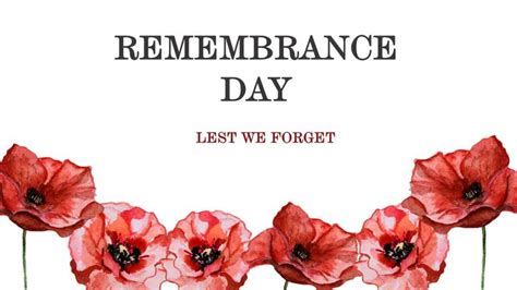 Remembrance Day 2022 Ceremonies In Central Alberta This Friday