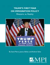 Research Trump S First Year On Immigration Poli Migrationpolicy Org