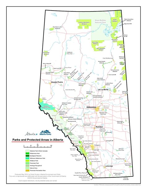 Reserves In Alberta Map: Find Nearby Parks