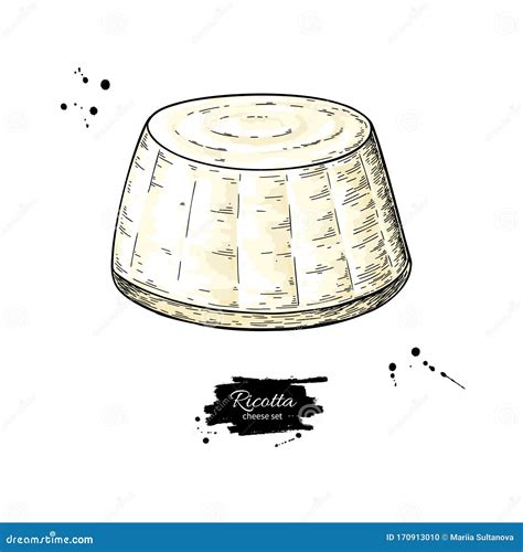 Ricotta Cheese Drawing