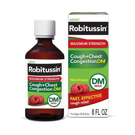 Robitussin Maximum Strength Cough Syrup Cough Syrup