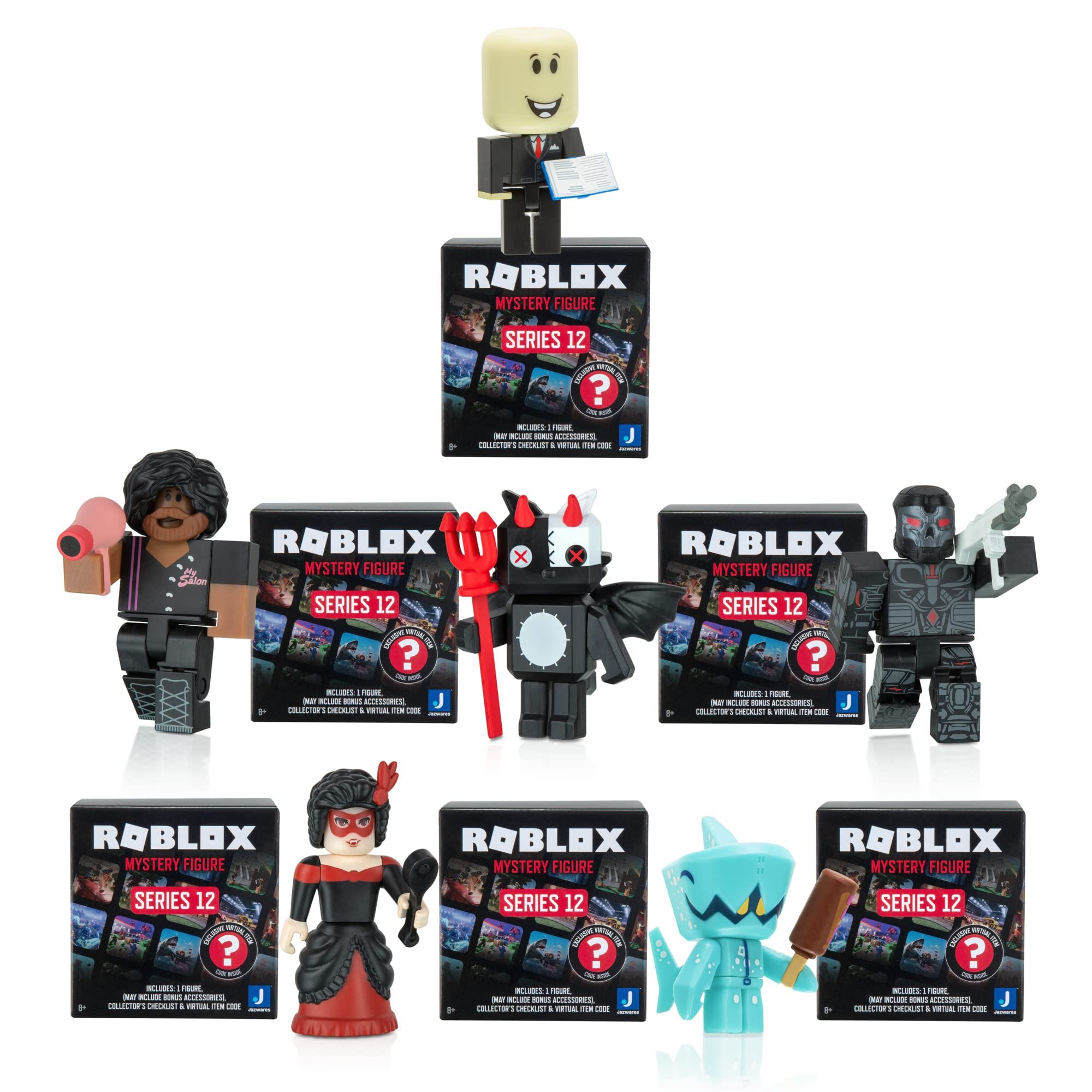 Roblox Action Collection Series 10 Mystery Figure 6 Pack Includes