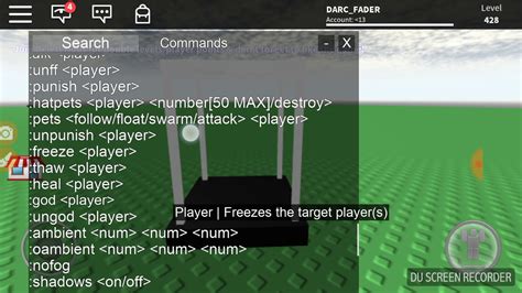 Roblox Admin Commands List Hd Admin Kohl S Roblox Den