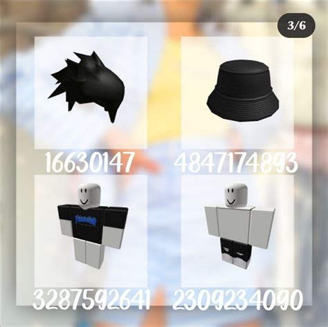 Roblox Clothes Ids Boys