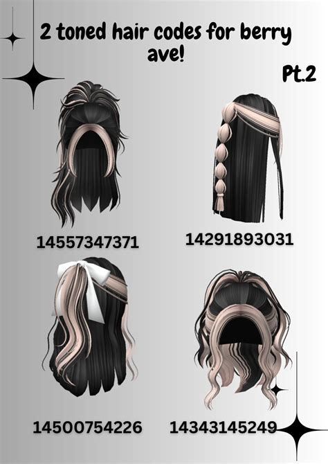 Roblox Hair Codes: Get Exclusive Looks