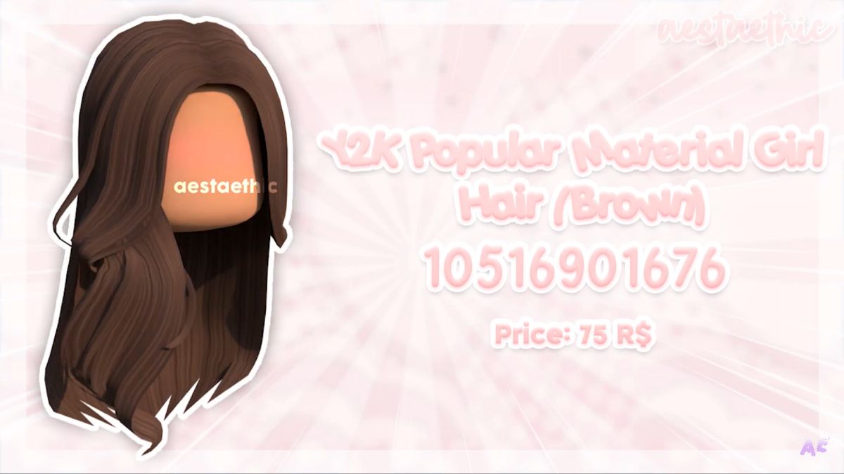 Roblox Hair Id