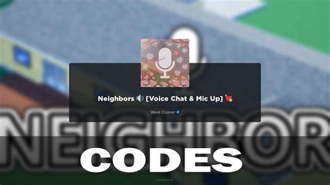 Roblox Neighbors Codes February 2025 Valentine S Destructoid