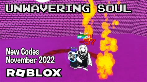 Roblox Unwavering Soul New Codes November 2022 Youtube