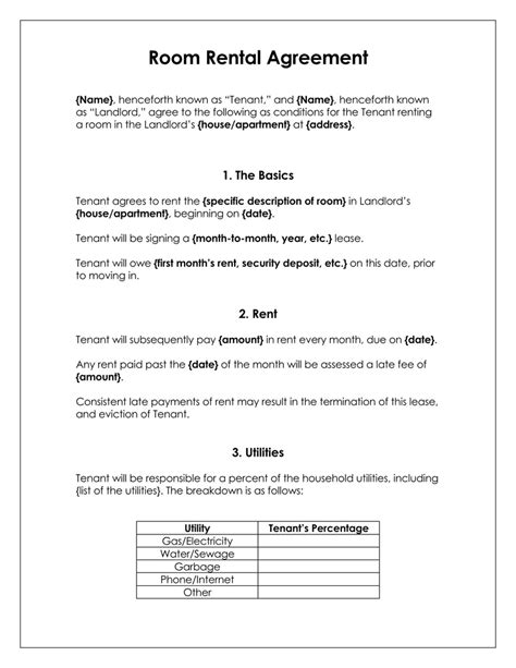 Room Rental Contracts: Know Your Rights