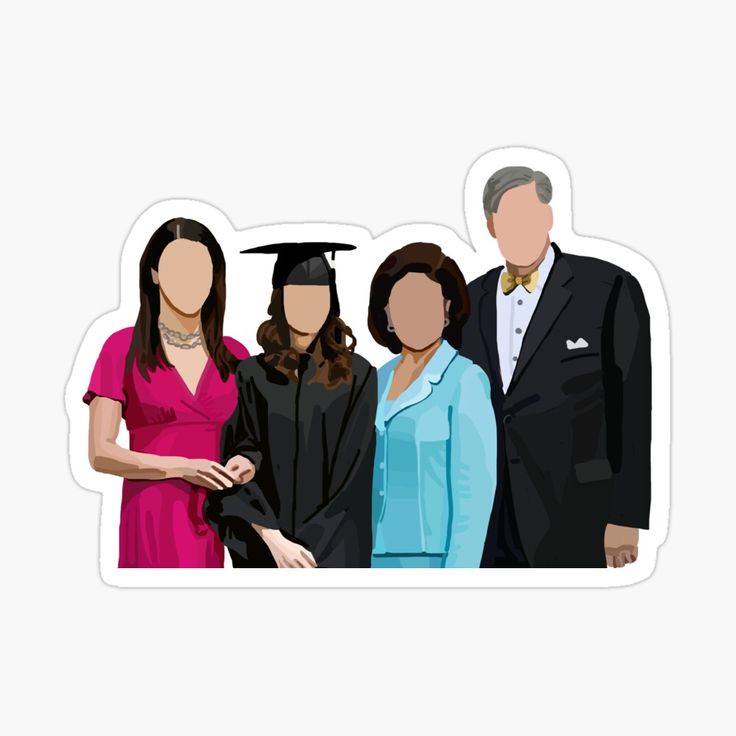 Rory Gilmores Yale Graduation Sticker For Sale By Taylor Tran Redbubble