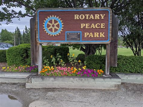 Rotary Peace Park Visit: Find Serenity Now