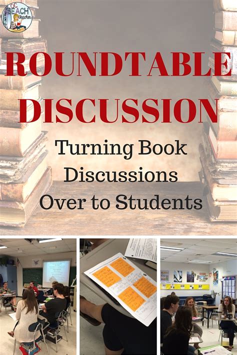 Roundtable Discussion Turning Book Discussions Over To Students