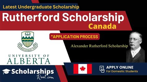 Rutherford Scholarship Application