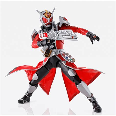 S H Figuarts Shinkocchou Seihou Kamen Rider Wizard Flame Dragon All