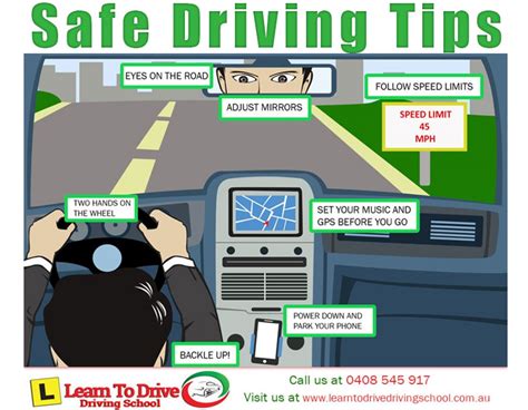 Safe Driving Tips Pdf