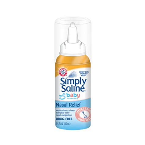 Saline For Infant Nose: Relieves Congestion