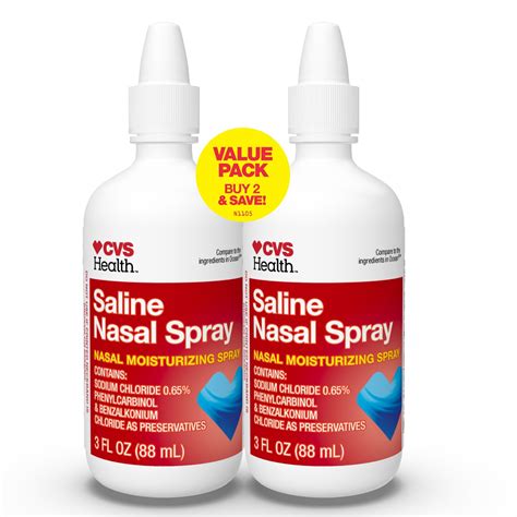 Saline Nasal Drops